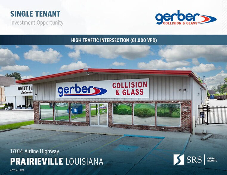 17014 Airline Hwy, Prairieville, LA à vendre - Photo du bâtiment - Image 1 de 9