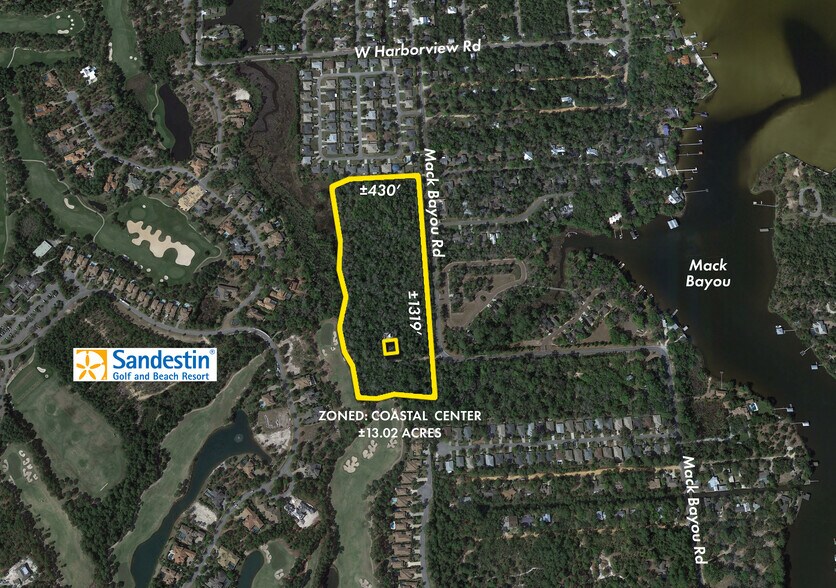 1939 Mack Bayou Road, Santa Rosa Beach, FL for sale - Primary Photo - Image 1 of 2