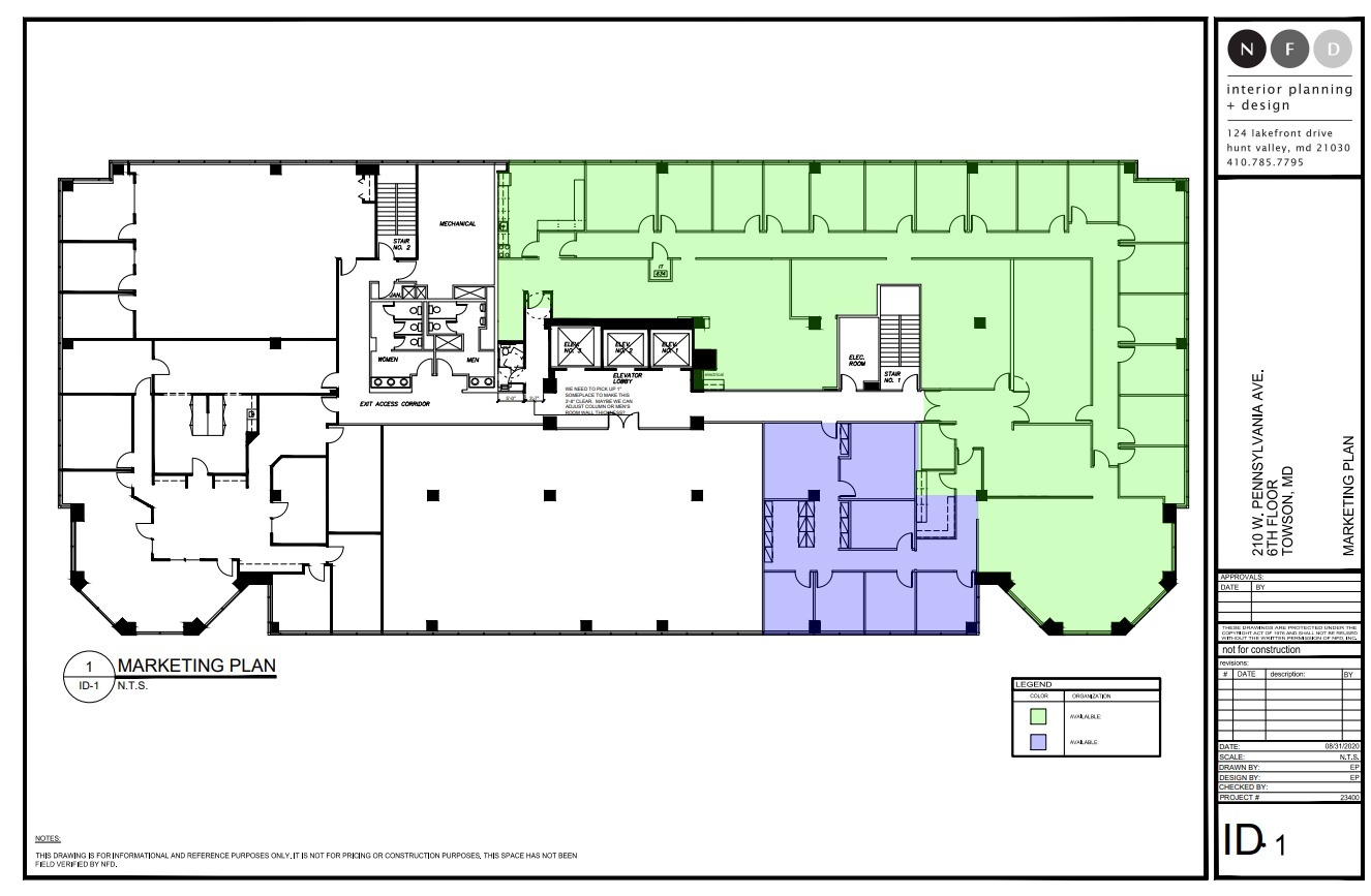 210 W Pennsylvania Ave, Towson, MD for lease Floor Plan- Image 1 of 1