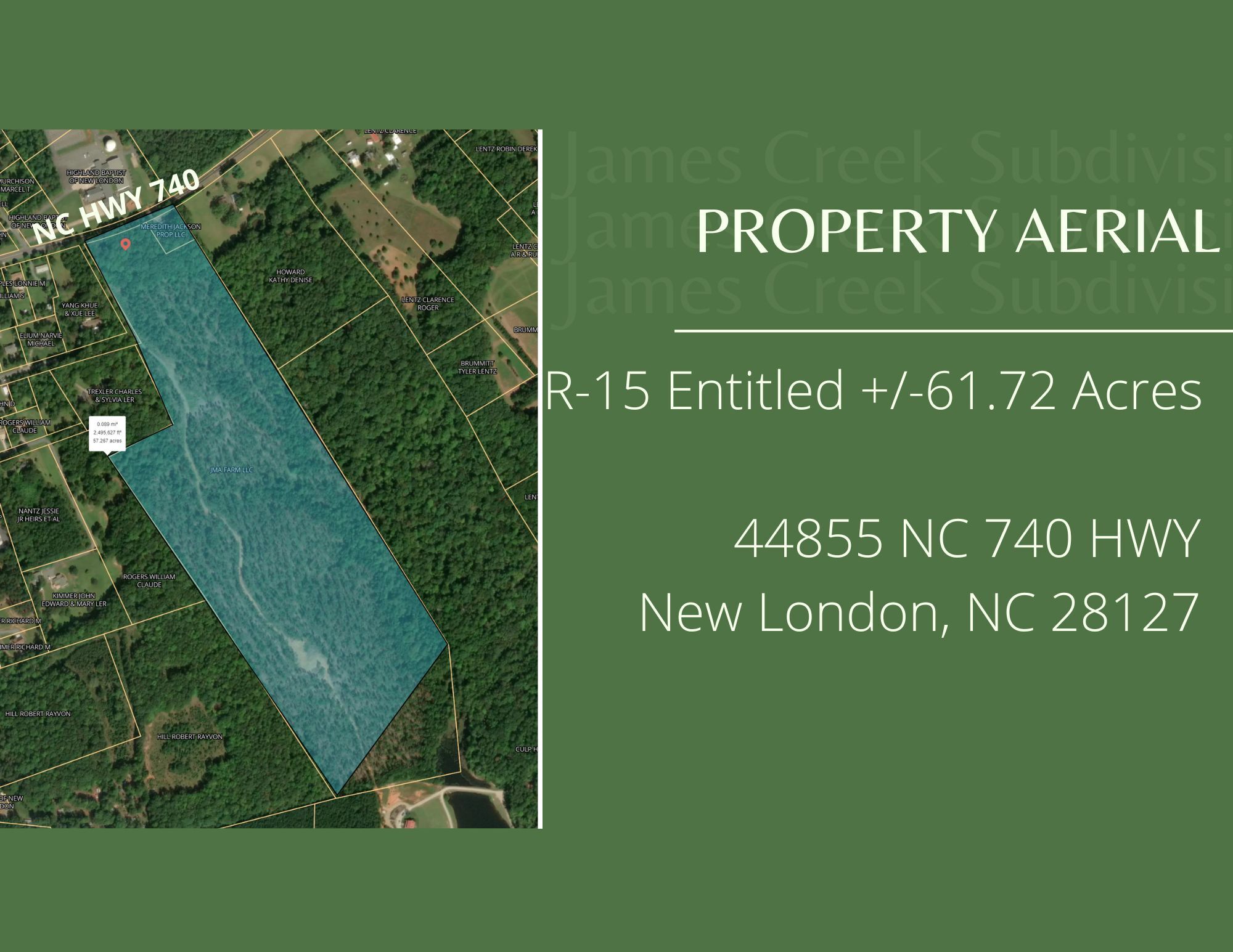 44855 Hwy 740, New London, NC à vendre Photo du bâtiment- Image 1 de 16