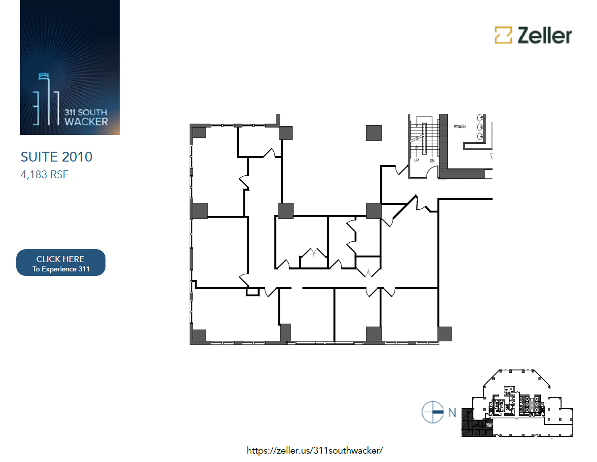 311 S Wacker Dr, Chicago, IL for lease Floor Plan- Image 1 of 1