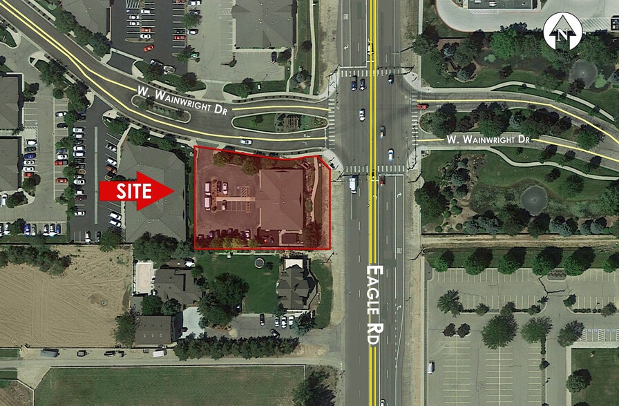 13855 W Wainwright Dr, Boise, ID for lease - Aerial - Image 3 of 3