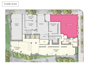 1701 Race St, Philadelphia, PA for lease Floor Plan- Image 1 of 1