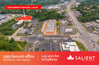 Plus de détails pour 13622 Barrett Office Dr, Ballwin, MO - Terrain à vendre