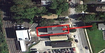 679 Ferne Blvd, Drexel Hill, PA - Aérien  Vue de la carte