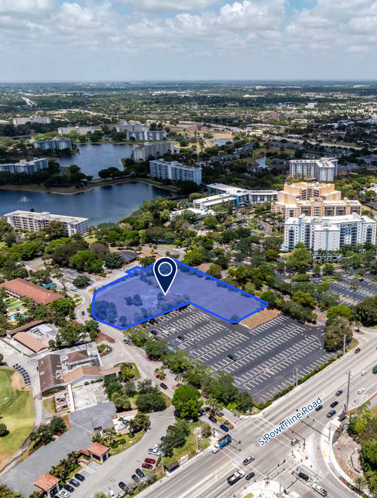 2606 N Palm Aire Dr, Pompano Beach, FL à vendre Aérien- Image 1 de 1