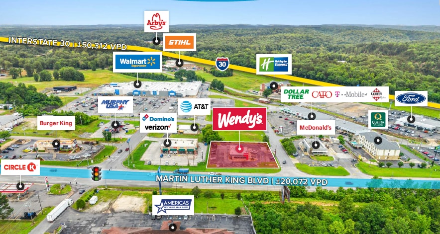 1902 Martin Luther King Blvd, Malvern, AR à vendre - Photo du bâtiment - Image 2 de 3
