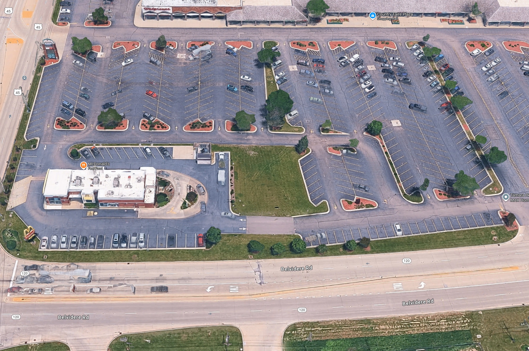 1816 E Belvidere Rd, Grayslake, IL à louer Aérien- Image 1 de 2