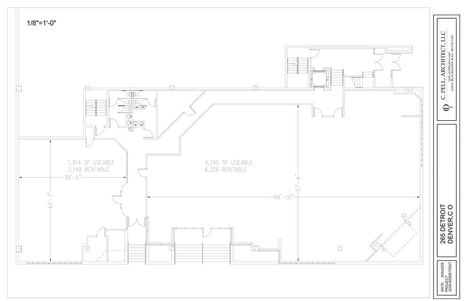 265-299 Detroit St, Denver, CO for lease - Site Plan - Image 3 of 3