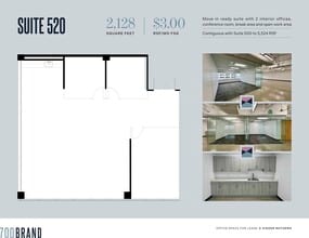 700 N Brand Blvd, Glendale, CA à louer Plan d’étage- Image 1 de 4
