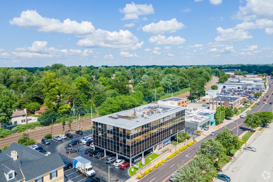 233 E Lancaster Ave, Ardmore, PA for lease - Aerial - Image 2 of 4