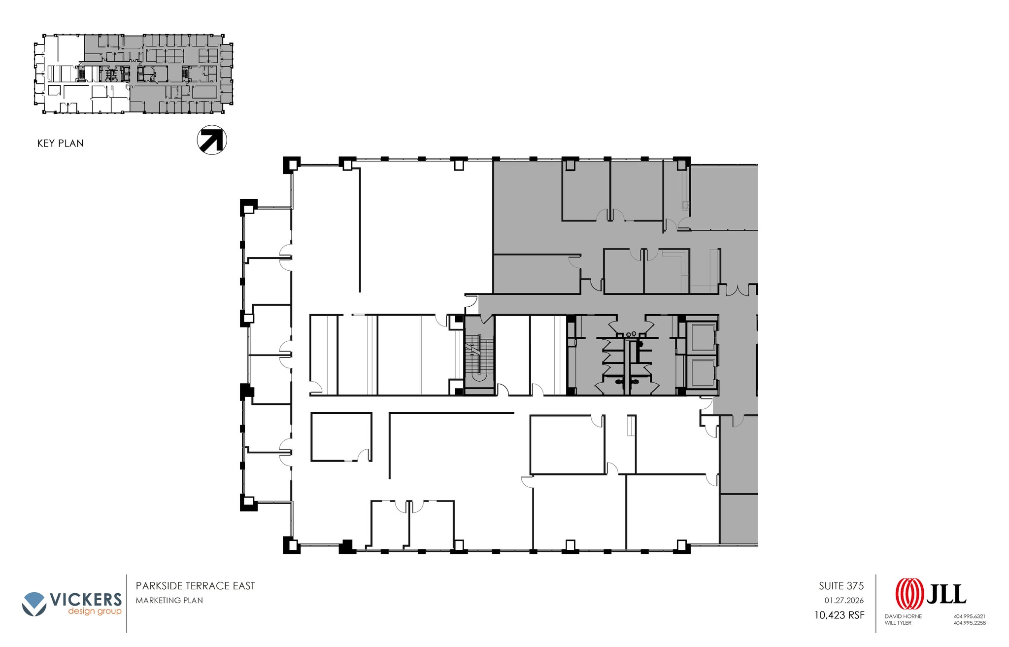 3780 Mansell Rd, Alpharetta, GA à louer Plan d’étage- Image 1 de 1