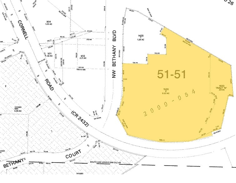 1500 NW Bethany Blvd, Beaverton, OR à louer - Plan cadastral - Image 2 de 22