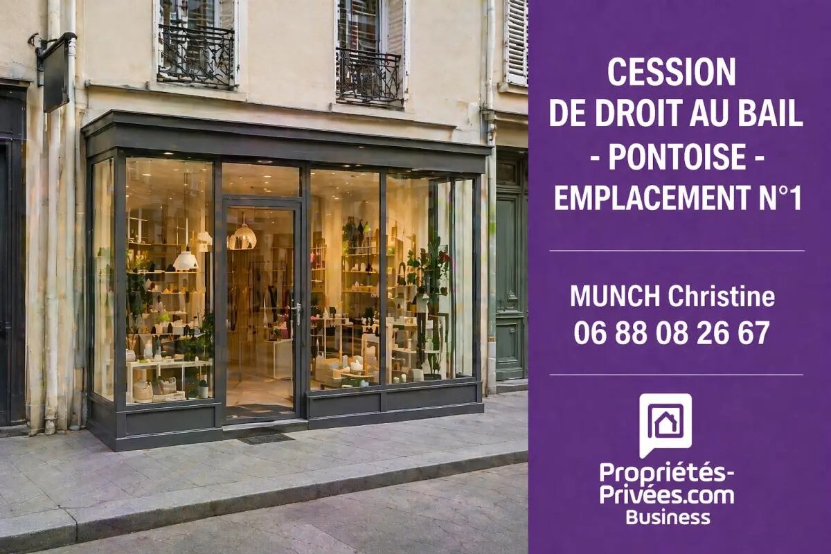 Retail in Pontoise for lease Building Photo- Image 1 of 4