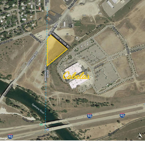 7250 W Seltice Way, Post Falls, ID for lease - Aerial - Image 1 of 1