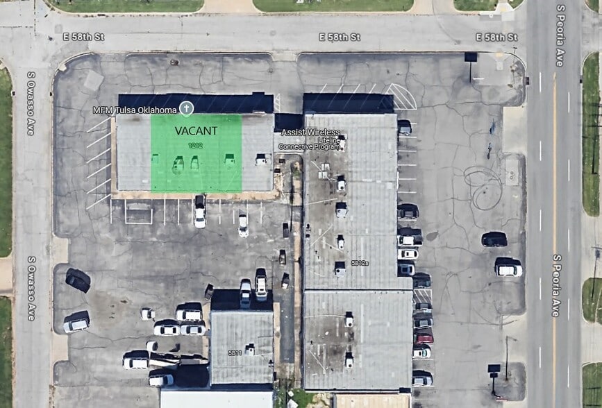 5804-5832 S Peoria Ave, Tulsa, OK for lease - Building Photo - Image 3 of 5