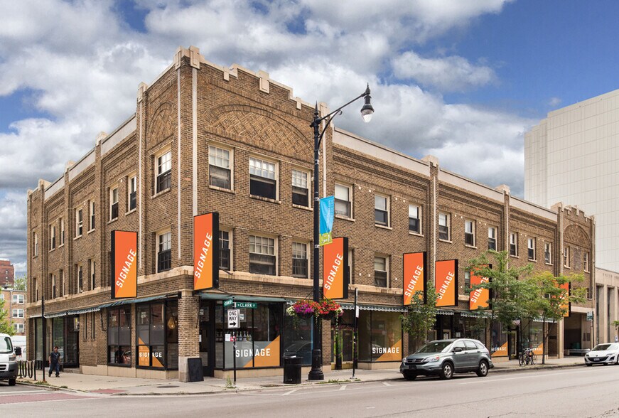 2653 N Clark St, Chicago, IL à louer - Photo du bâtiment - Image 2 de 7