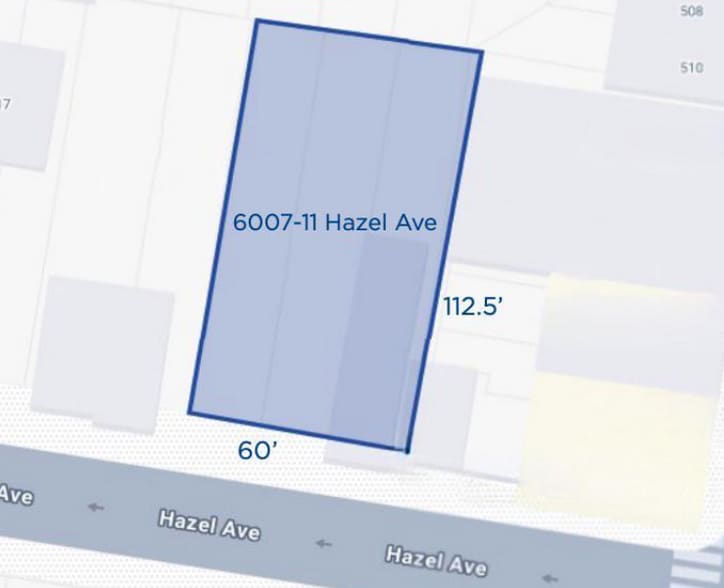 6007 Hazel ave, Philadelphia, PA for sale - Plat Map - Image 2 of 2