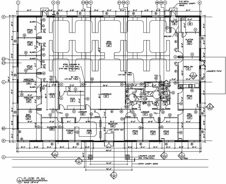 2390 Canton Rd, Marietta, GA for lease - Floor Plan - Image 2 of 3