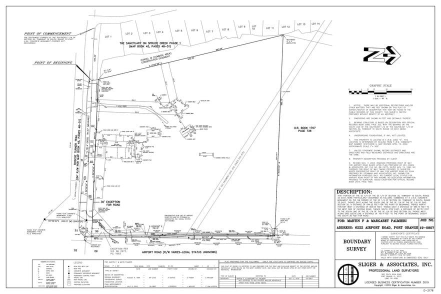 6222 S Williamson Blvd, Port Orange, FL for sale - Plat Map - Image 2 of 12