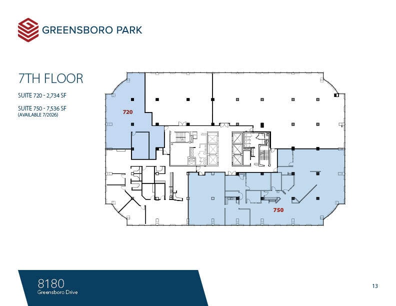 8180-8200 Greensboro Dr, McLean, VA for lease Floor Plan- Image 1 of 1