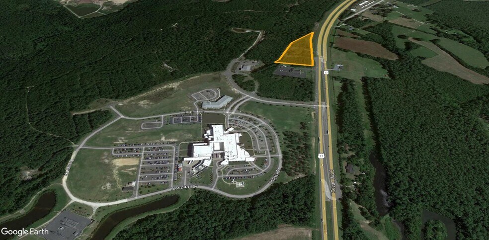 657 E Ocean Hwy, Bolivia, NC à vendre - Aérien - Image 3 de 8