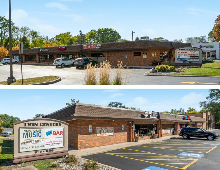 610-624 E Ogden Ave, Naperville, IL à vendre - Photo du bâtiment - Image 2 de 13