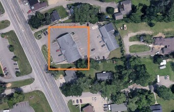 8123 Grand River Rd, Brighton, MI - Aerial map view