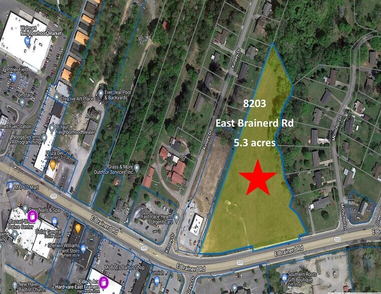 8203 E Brainerd Rd, Chattanooga, TN à vendre - Aérien - Image 2 de 22