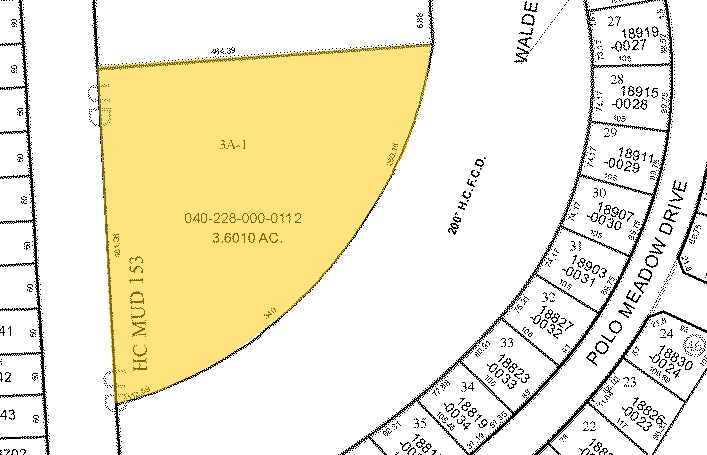 18700 W Lake Houston Pky, Humble, TX à vendre - Plan cadastral - Image 3 de 3
