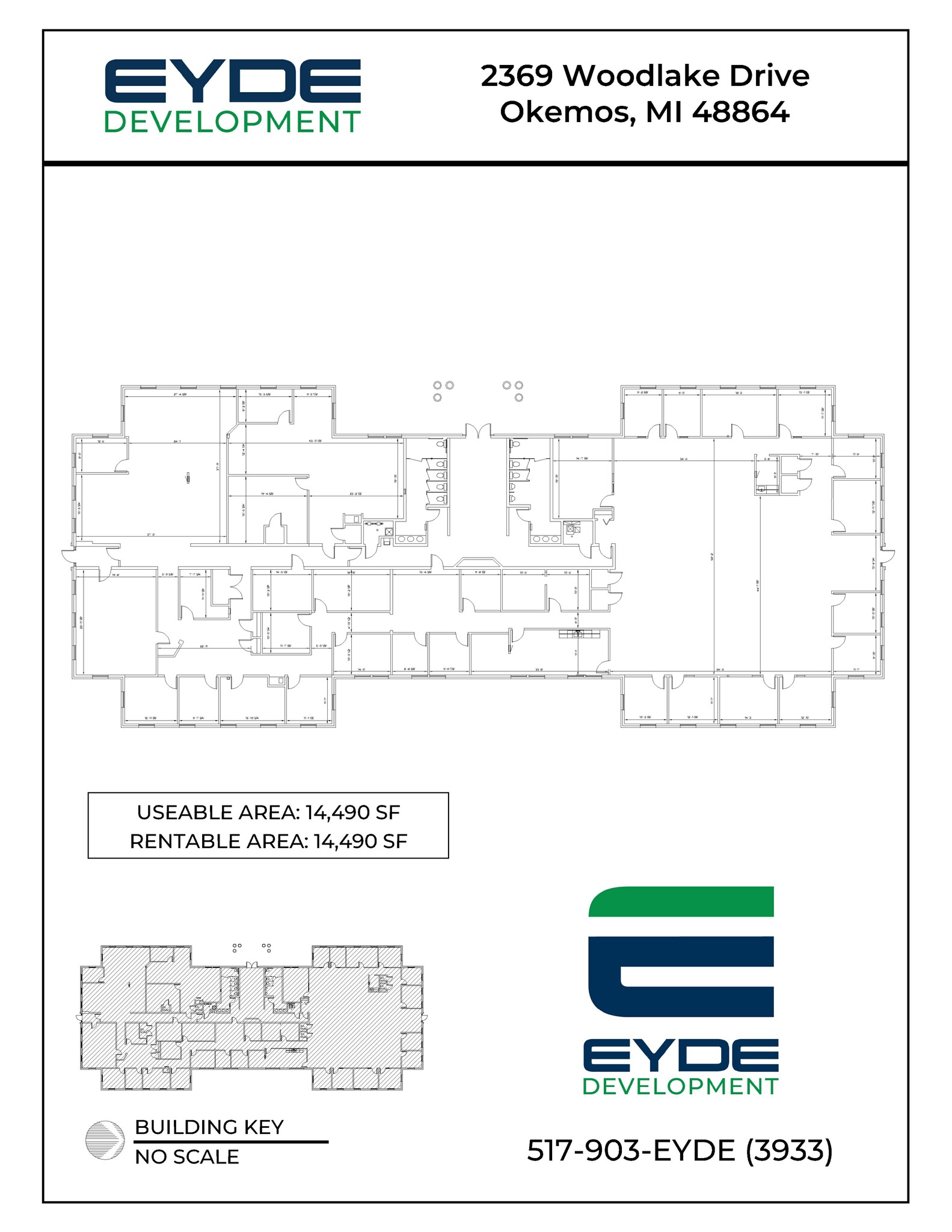 2369 Woodlake Dr, Okemos, MI for lease Site Plan- Image 1 of 1