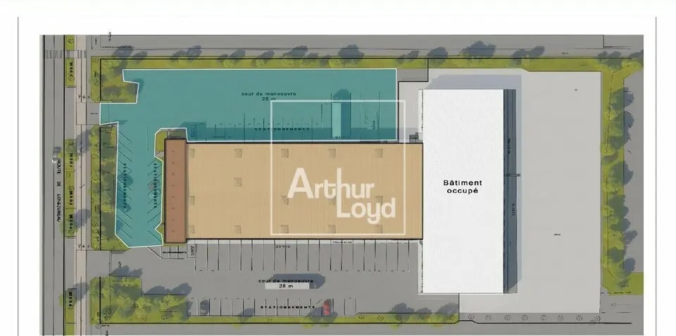 Industriel dans Chilly-Mazarin à louer - Plan de site - Image 1 de 3