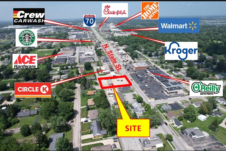 1104 N State St, Greenfield, IN for lease - Other - Image 1 of 3