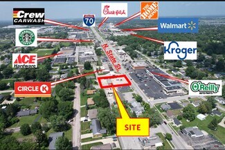 Plus de détails pour 1104 N State St, Greenfield, IN - Terrain à louer