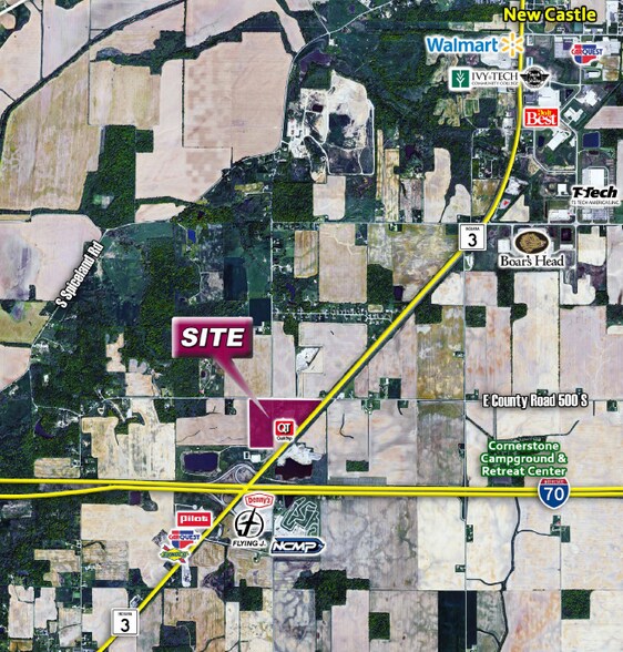 5080 S County Road 125 W, New Castle, IN à vendre - Photo principale - Image 1 de 30