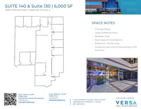 1S660 Midwest Rd, Oakbrook Terrace, IL for lease Floor Plan- Image 2 of 2