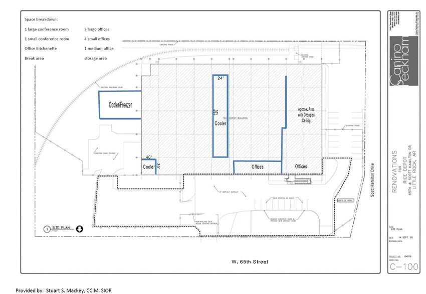 65th St & Scott Hamilton Dr, Little Rock, AR for lease - Floor Plan - Image 2 of 40