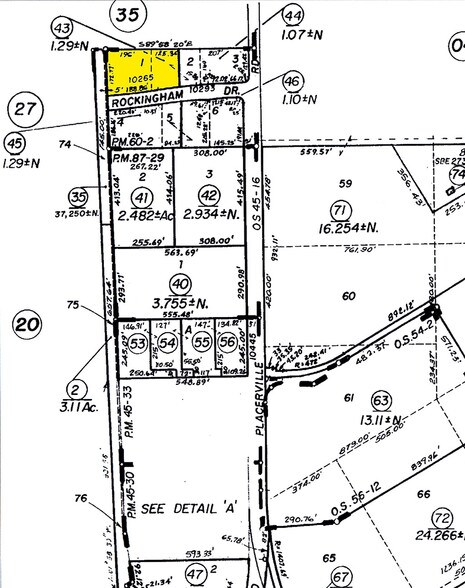 10265 Rockingham Dr, Rancho Cordova, CA à louer - Plan cadastral - Image 2 de 15