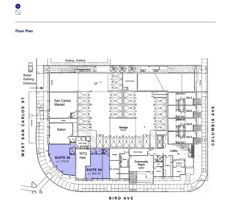 350 Barack Obama Blvd, San Jose, CA à louer Plan d  tage- Image 1 de 1