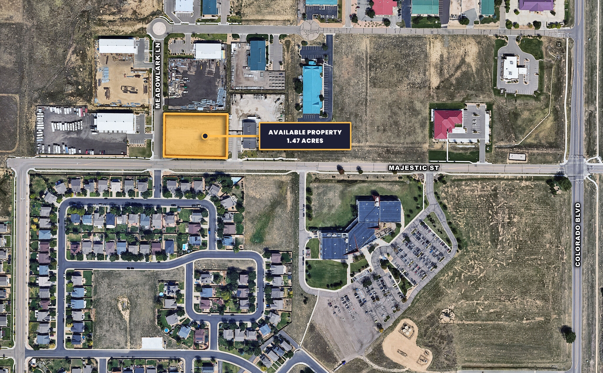 7520 Meadowlark Ln, Frederick, CO à vendre Aérien- Image 1 de 3