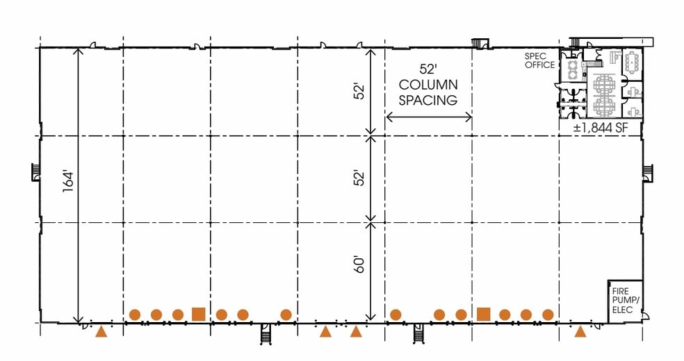 15305 Compark Blvd, Parker, CO for lease - Floor Plan - Image 3 of 6