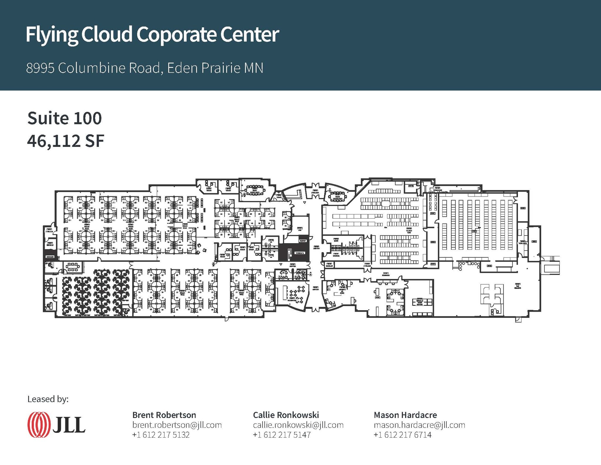 9023 Columbine Rd, Eden Prairie, MN à louer Plan d’étage- Image 1 de 1