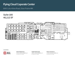9023 Columbine Rd, Eden Prairie, MN à louer Plan d’étage- Image 1 de 1