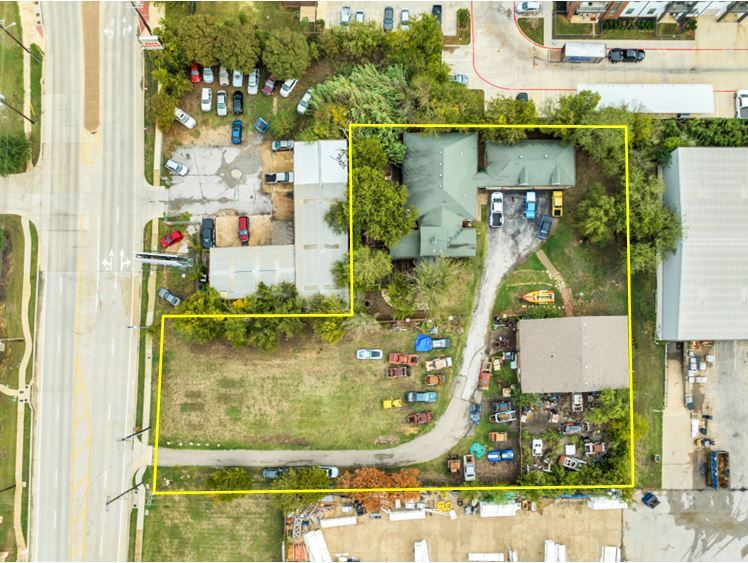 4116-4124 Keller Hicks Rd, Fort Worth, TX for sale - Aerial - Image 3 of 7