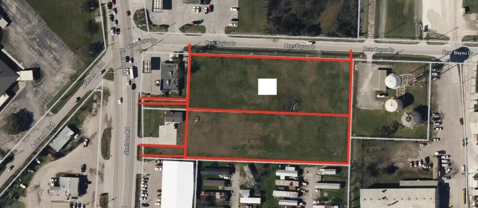 1208 Sheldon Rd, Channelview, TX à louer - Aérien - Image 2 de 2