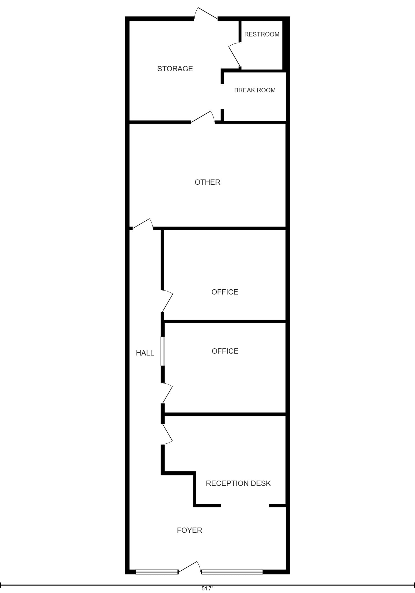 137-205 E Lincoln Trail Blvd, Radcliff, KY à louer Plan d’étage- Image 1 de 5