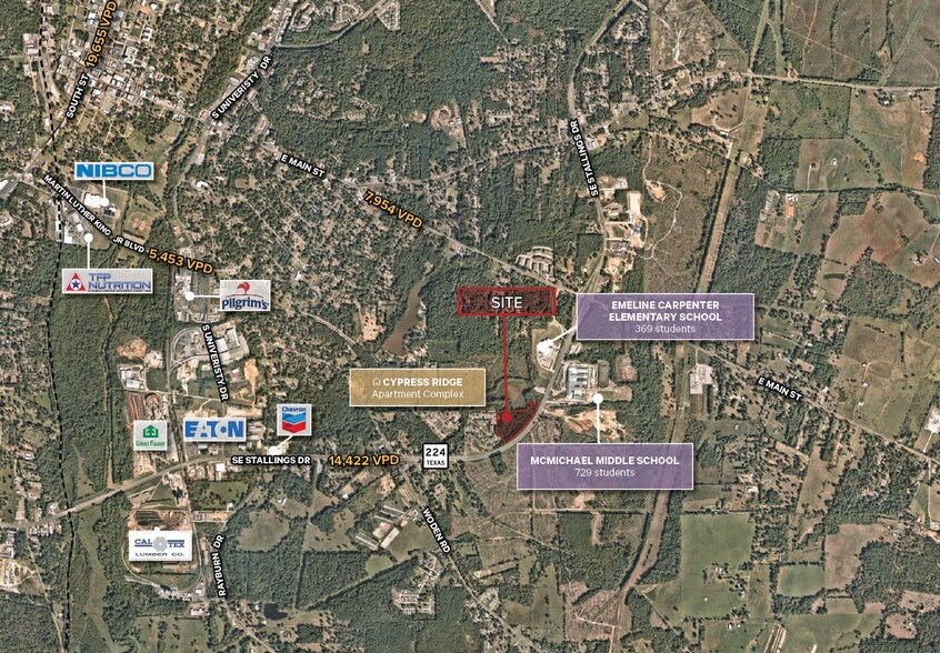 2701 Logan Cir, Nacogdoches, TX à vendre - Photo du bâtiment - Image 2 de 3