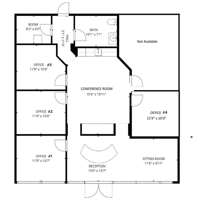 209 Hubbard Dr, Heath, TX for lease Floor Plan- Image 1 of 1
