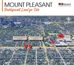 912 16 Ave, Calgary, AB - Aerial  map view