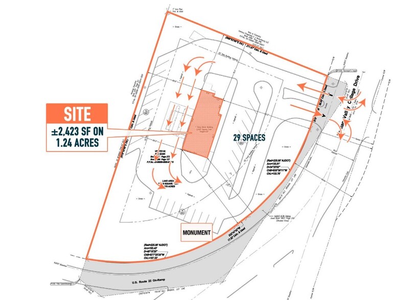 204 Raritan Valley College Dr, Branchburg, NJ à louer - Plan de site - Image 2 de 3